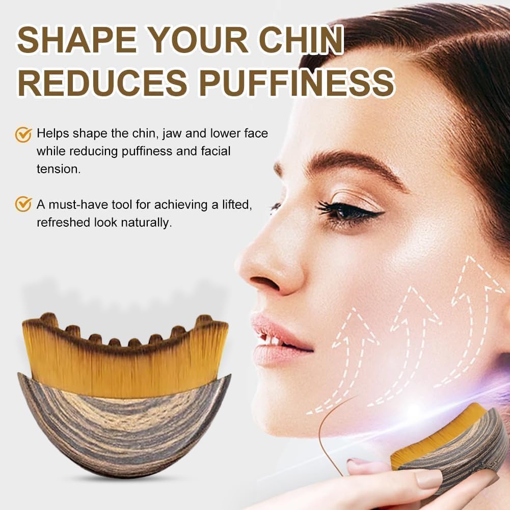 Lymphatic contour face brush product view 6