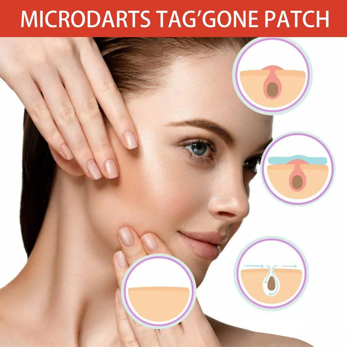Acne patches 144 spot care patches product view 6