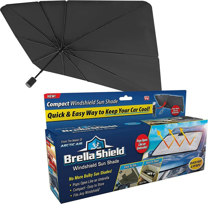 Car windshield sun shade product view 2