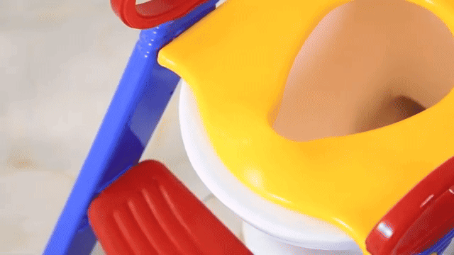 Kids toilet training ladder seat product view 2
