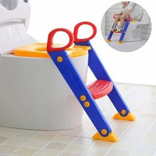 Kids toilet training ladder seat product view 3