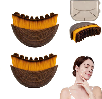 Lymphatic contour face brush product view 1