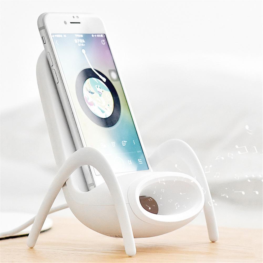 Wireless charging phone holder desk stand product view 1