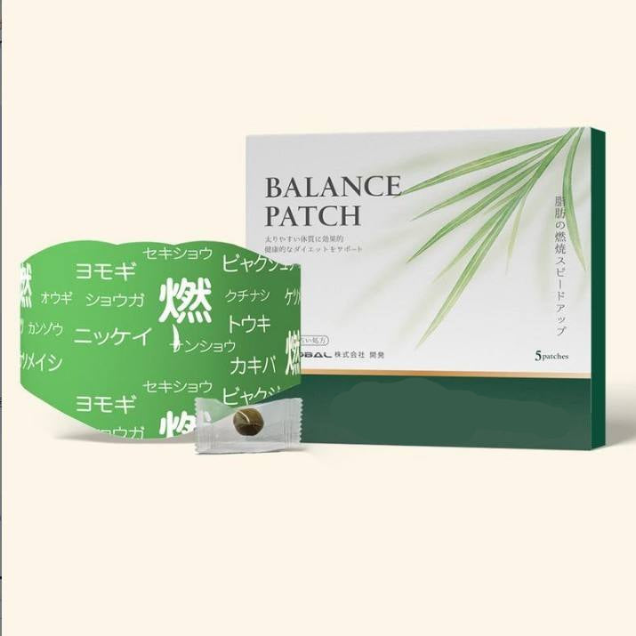 Japanese herbal balance patch 5 pack product view 1