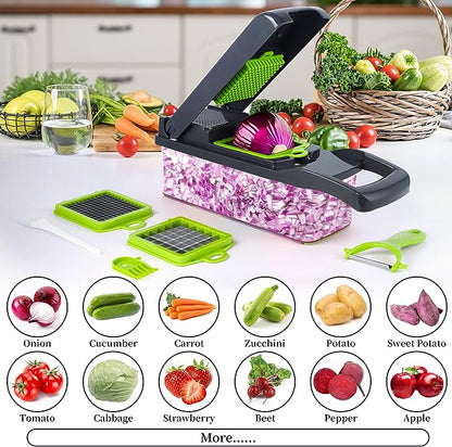 Vegetable cutter chopper and slicer product view 1