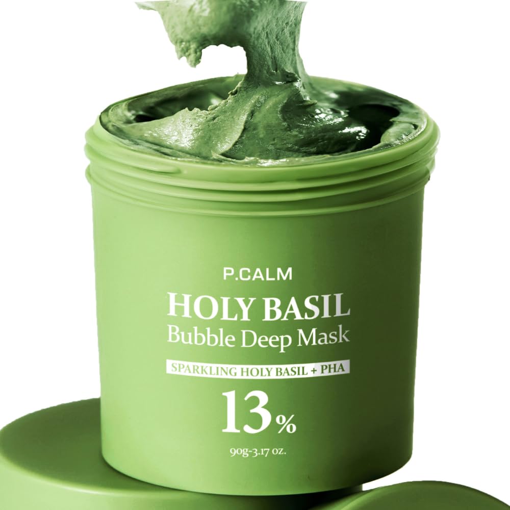 Holy Basil bubble face mask 90g product view 1