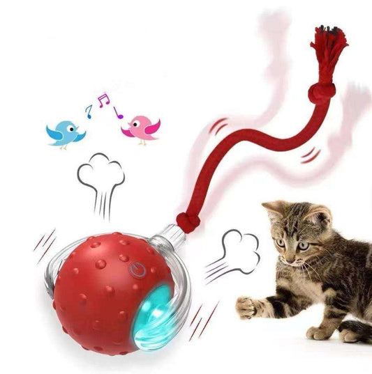 Electric cat ball toy interactive rolling ball product view 1