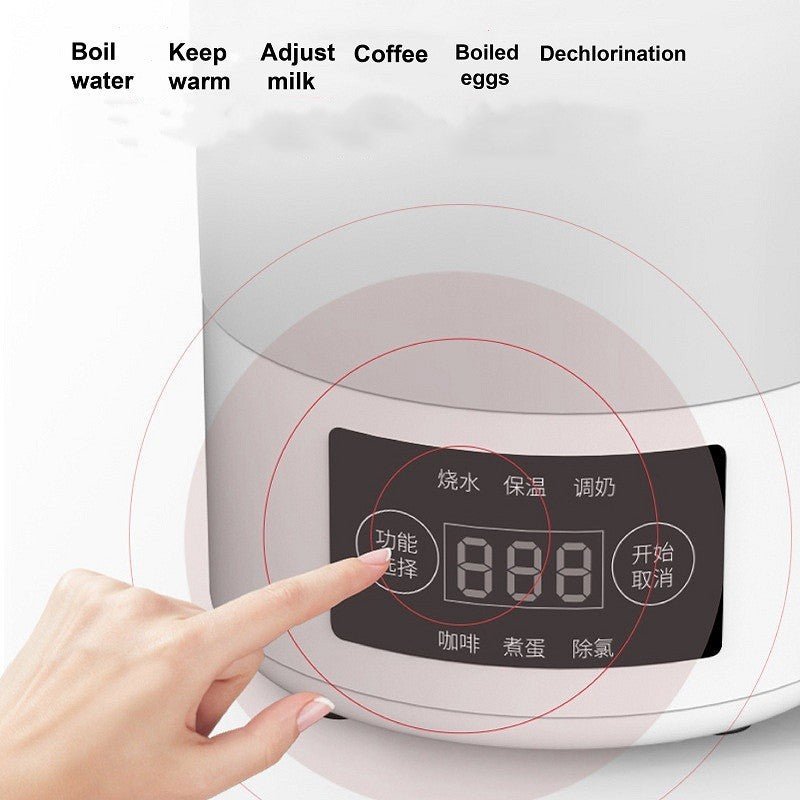 Travel electric kettle foldable silicone 600ml product view 1