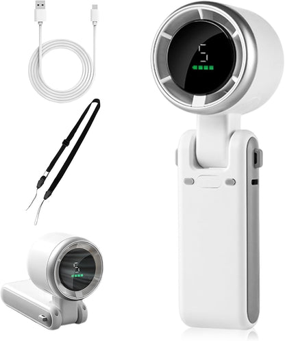 Portable turbo fan USB rechargeable product view 1