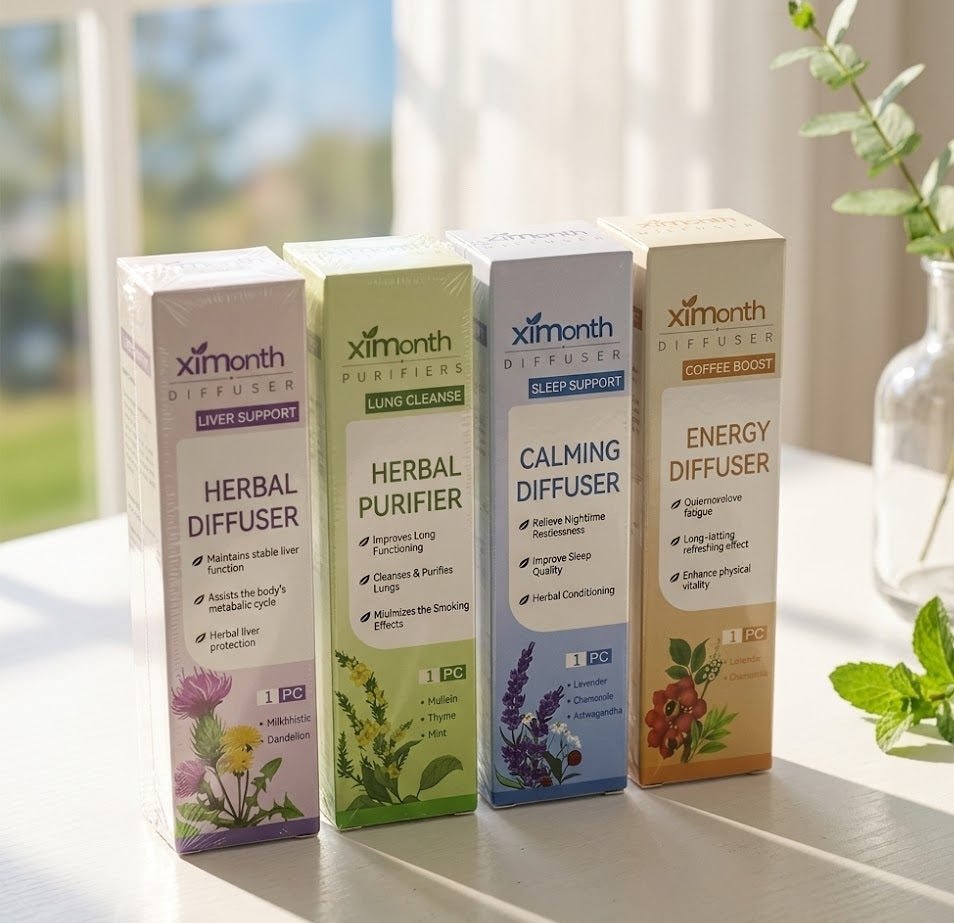 PuffiAir herbal diffuser sticks pack of 4 product view 1