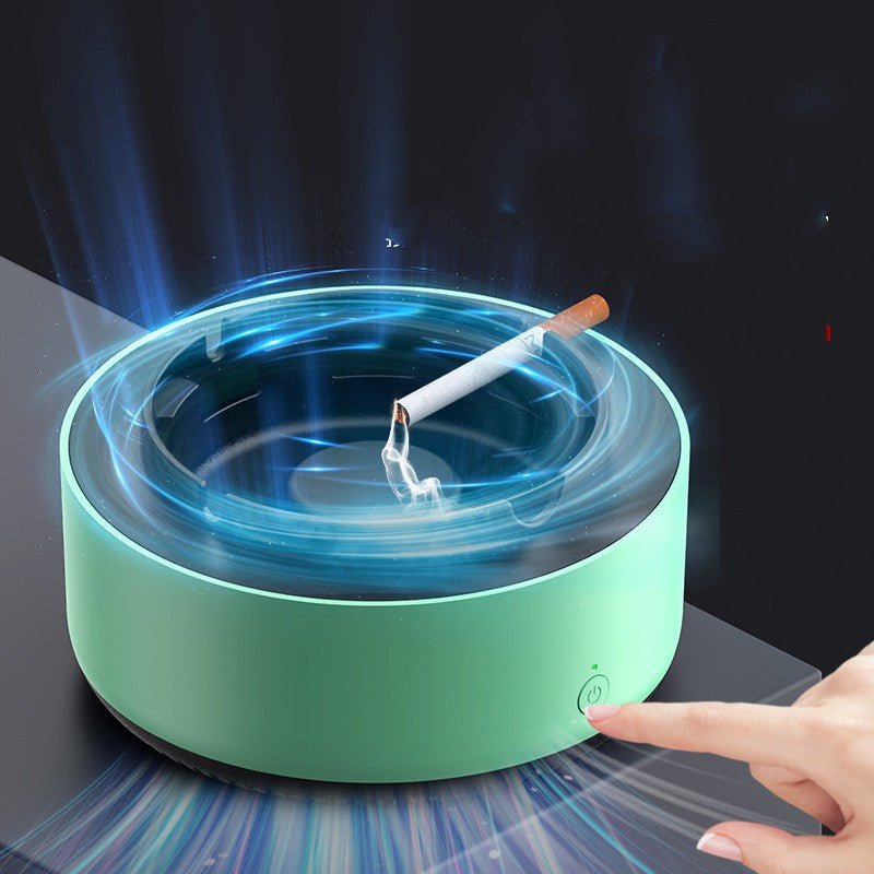 Ashtray air purifier electronic smoke filter product view 1