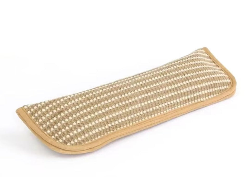 Cat scratch mat refillable catnip chew mat product view 1