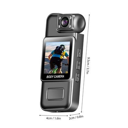 Portable body camera FHD night vision product view 2