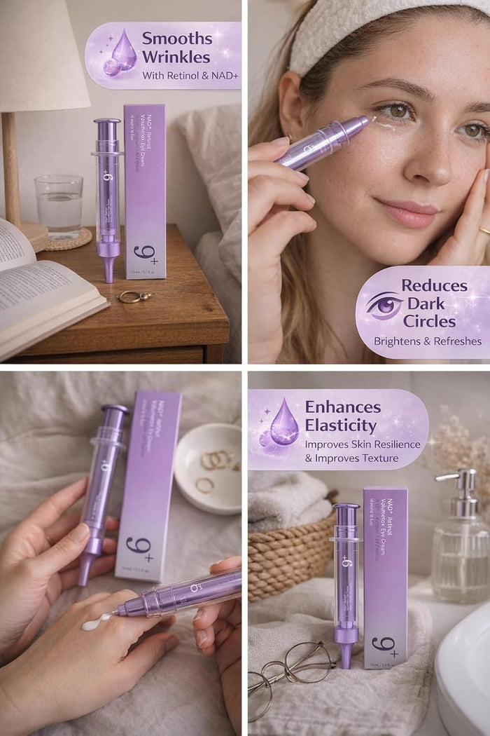 Numbuzin No.9 NAD+ retinol eye cream 10ml product view 2