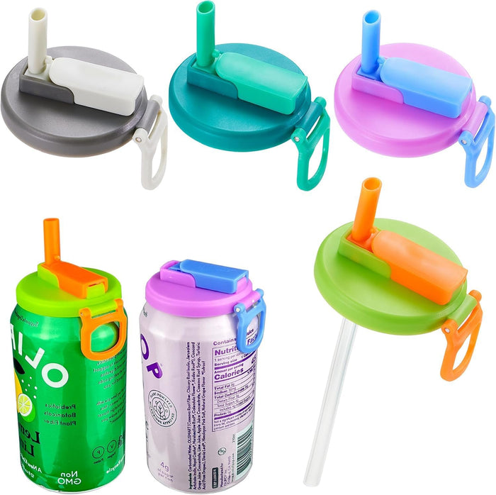Silicone cup lid with straw product view 2