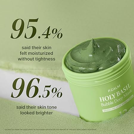 Holy Basil bubble face mask 90g product view 2