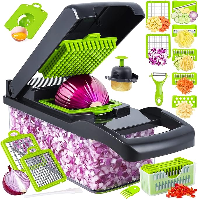 Vegetable cutter chopper and slicer product view 2
