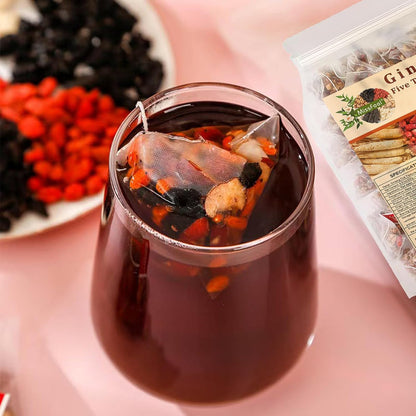 Ginseng Five Treasure Tea 25 tea bags product view 2