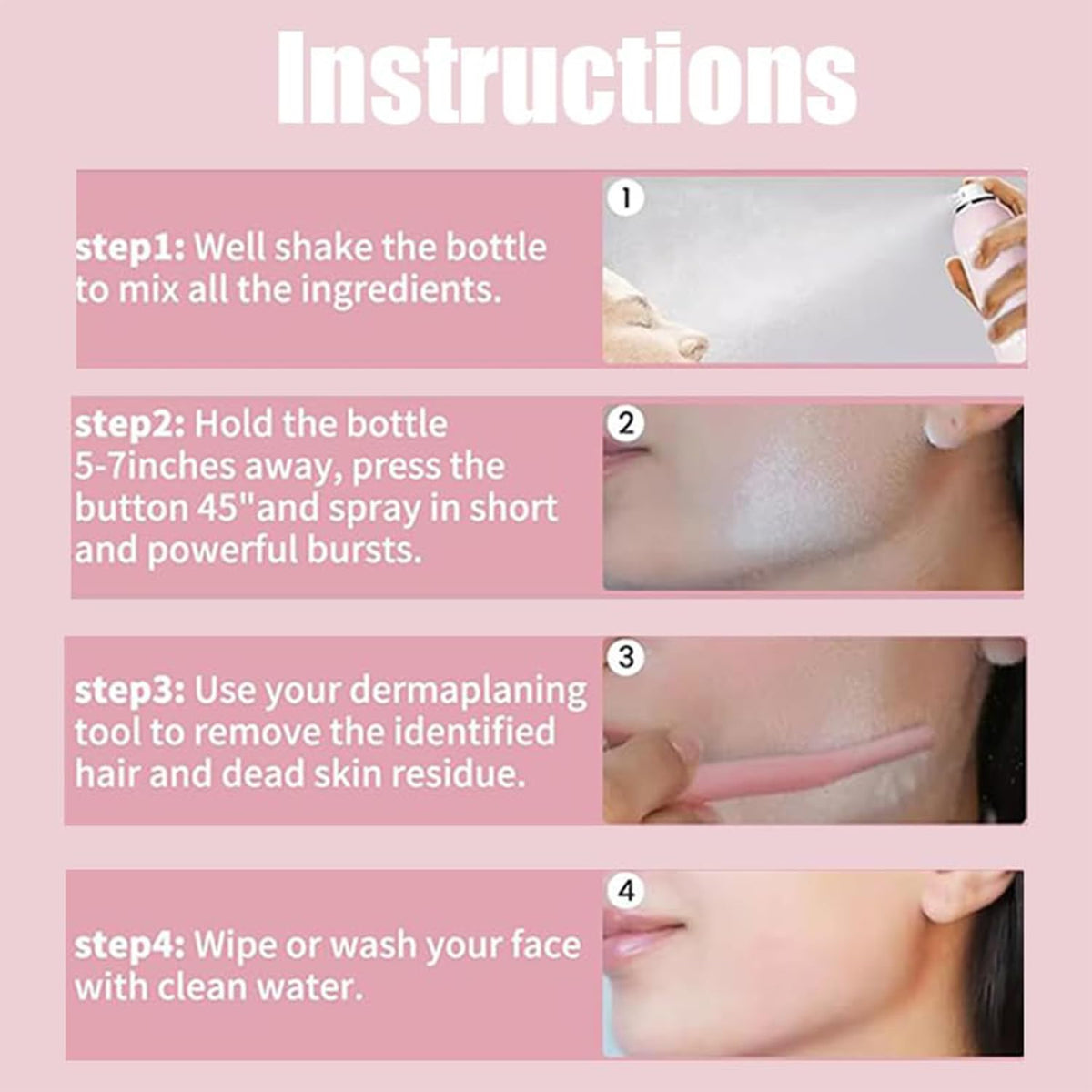 Hair identifier spray kit 100ml product view 2