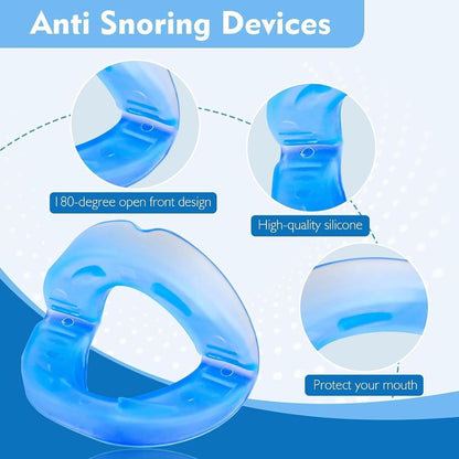 Anti-snoring mouthpiece with case product view 2
