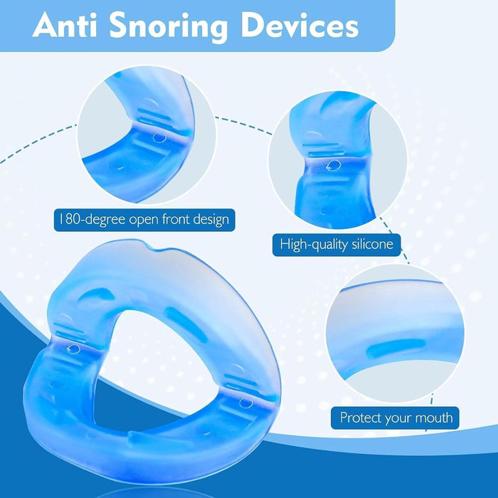 Anti-snoring mouthpiece with case product view 2