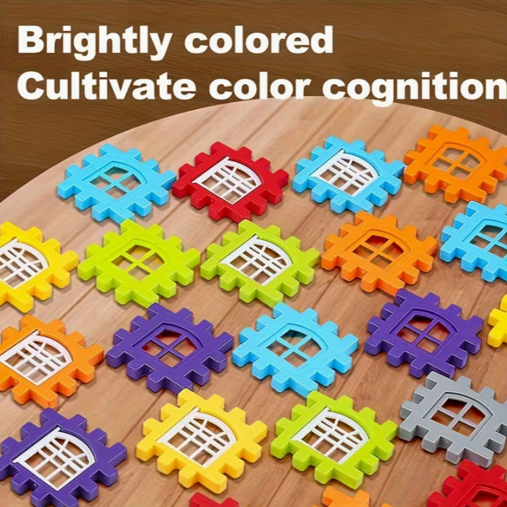 Color changing building blocks set product view 2