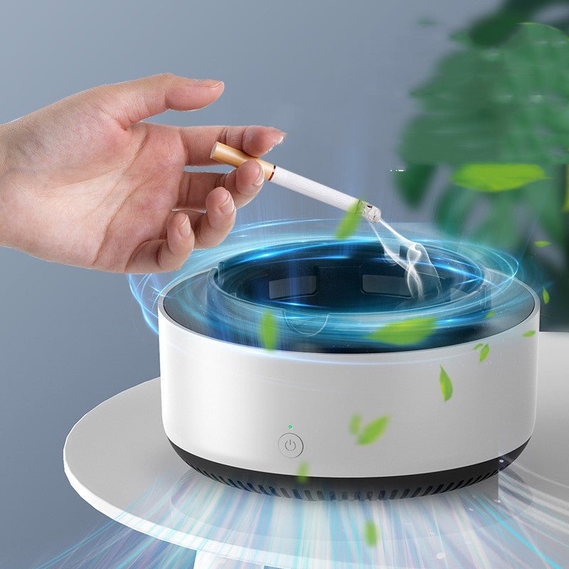 Ashtray air purifier electronic smoke filter product view 3