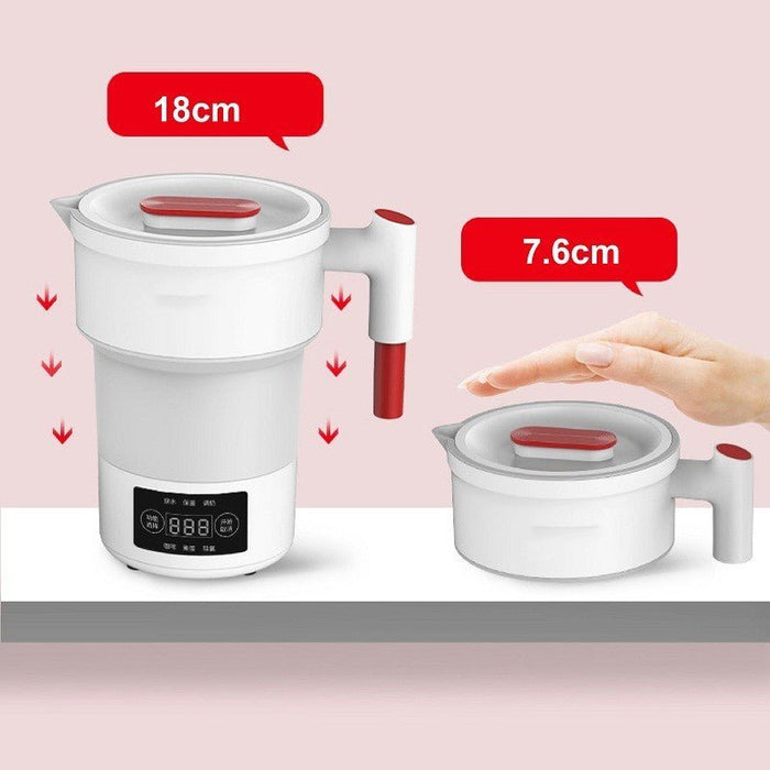 Travel electric kettle foldable silicone 600ml product view 3
