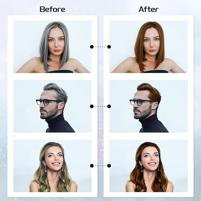Hair dye shampoo 500ml product view 3