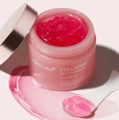 Collagen jelly cream moisturizing face gel product view 3