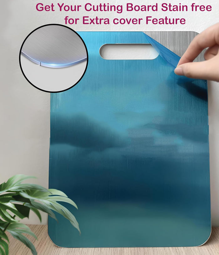 Titanium cutting board product view 3