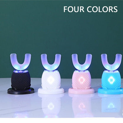 U-shaped electric toothbrush USB rechargeable product view 3