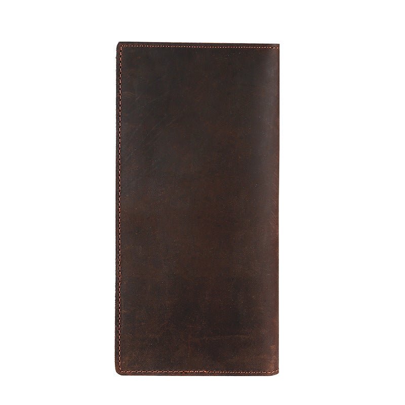 Genuine leather long wallet product view 4