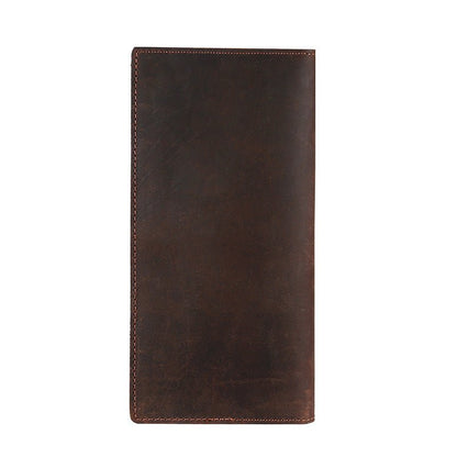 Genuine leather long wallet product view 4