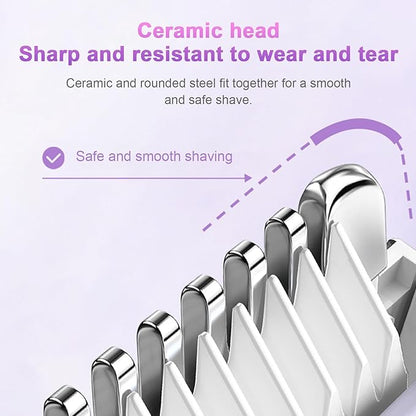 Double head electric shaver wet and dry additional view 4