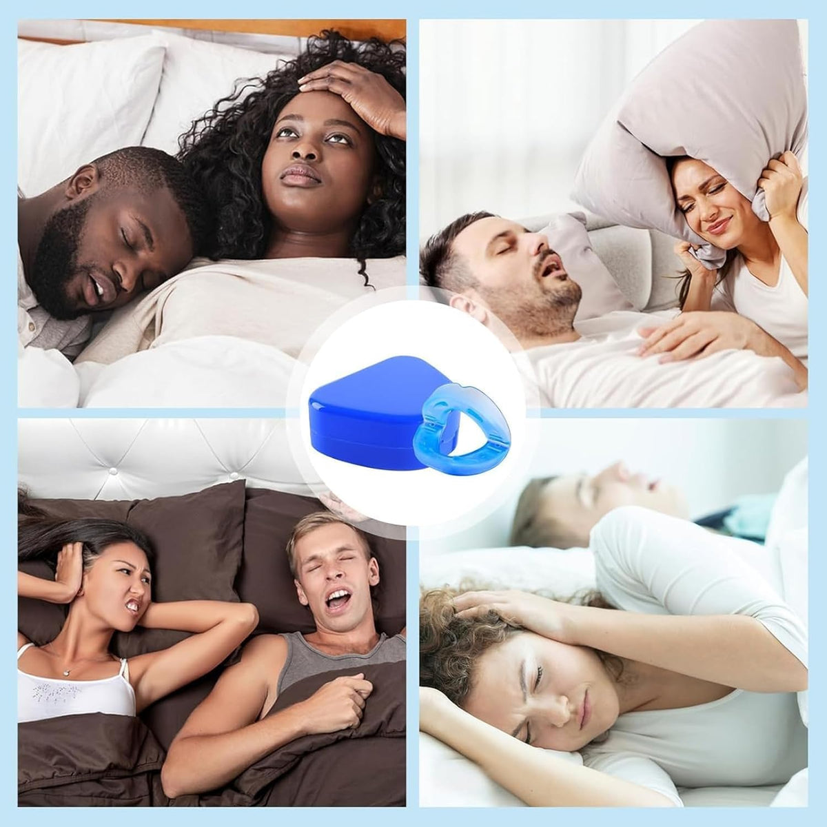 Anti-snoring mouthpiece with case product view 4