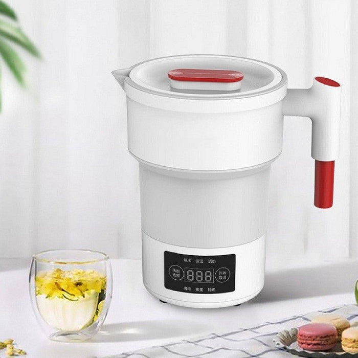 Travel electric kettle foldable silicone 600ml product view 4
