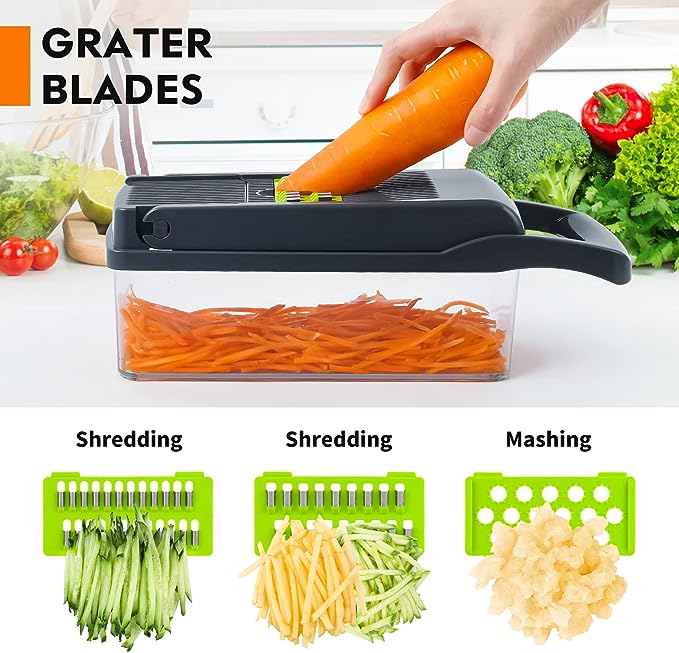 Vegetable cutter chopper and slicer product view 4