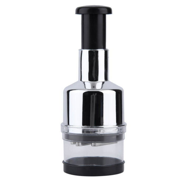 Manual vegetable chopper stainless steel garlic cutter product view 4