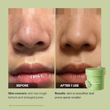 Holy Basil bubble face mask 90g product view 4