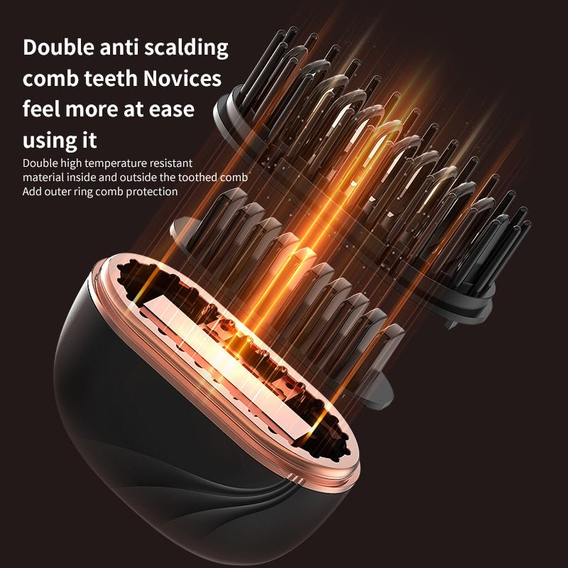 Cordless hair straightener comb product view 4