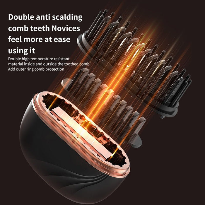 Cordless hair straightener comb product view 4