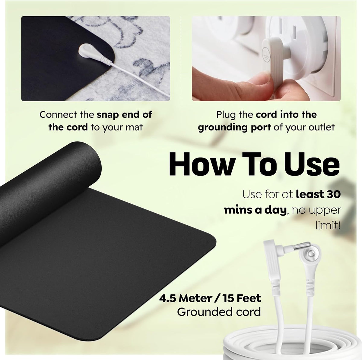 GroundingWell grounding mat product view 5