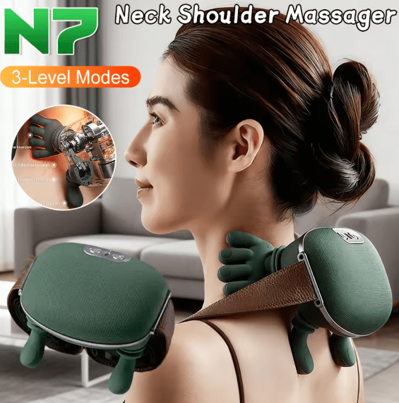 Shoulder and neck massager product view 5