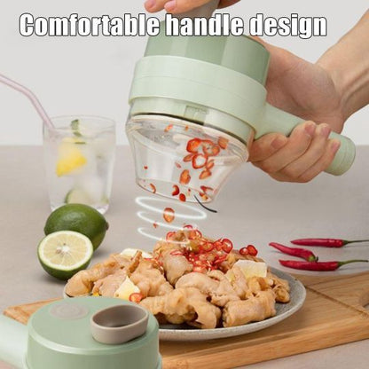 Wireless food chopper USB rechargeable product view 5