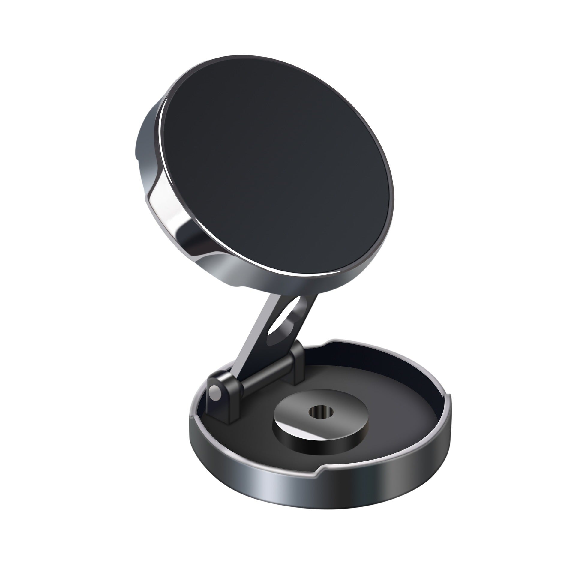 Magnetic car phone holder adjustable rotating mount product view 5