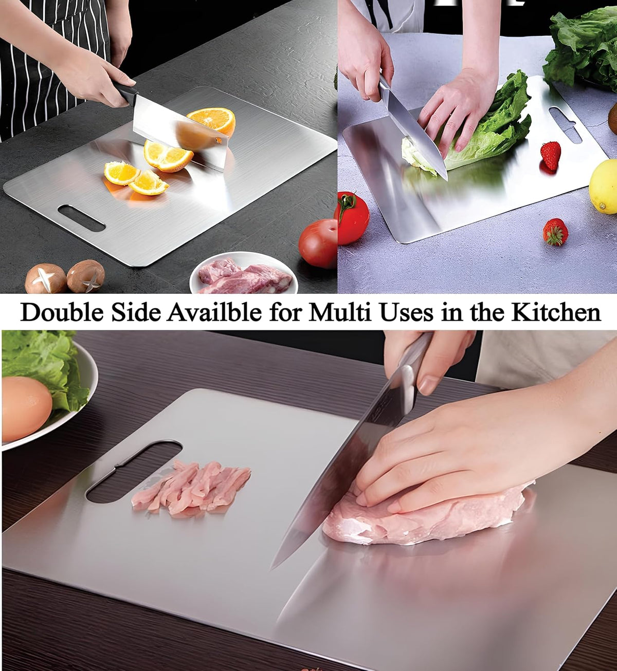 Titanium cutting board product view 5