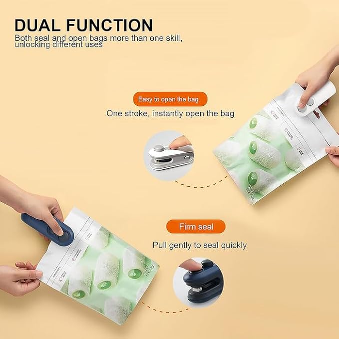 Mini bag sealer USB rechargeable product view 5