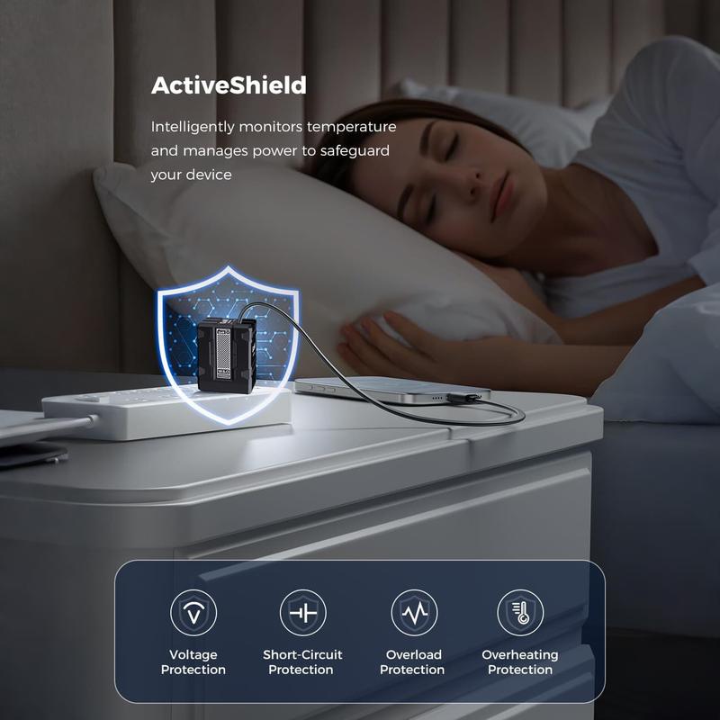 GaN fast charger portable wall adapter product view 5