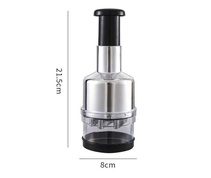 Manual vegetable chopper stainless steel garlic cutter product view 5